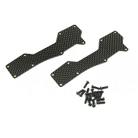 HB Racing Front Carbon Arm Stiffener D8T/E8T Evo3 HBS204652