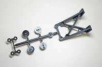 Mugen Seiki Rear Wing Mount (+15) for the MBX8R MUGE2429