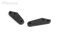 Sparko F8 Carbon Steering Knuckle Plate 3.0mm F83001-30