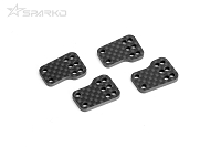 Sparko F8 Carbon Rear Hub Link 2.5mm (4pcs) F83005-25