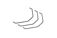 HB Racing Front sway bar set (1.8, 1.9, 2.1mm) HBS204848