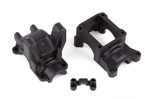 Team Associated RC10B74.2 FT Rear Gearbox, carbon ASC92327 