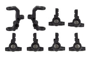 Team Associated RC10B7 Caster and Steering Blocks ASC92414 