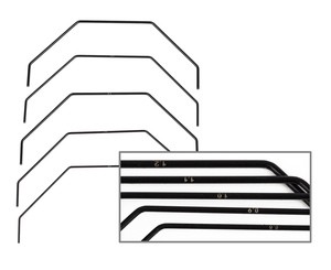 Team Associated RC10B7 Rear Anti-Roll Bar Set ASC92458 