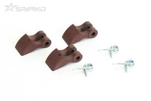 Sparko F8 Aluminum Clutch Shoes & 1.0mm Spring (3pcs) F84021 