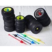 DE Racing Zip Stix Tire Organizers Black 4pcs DERZS4BLK - view 2 