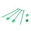 DE Racing Zip Stix Tire Organizers Green 4pcs DERZS4G 