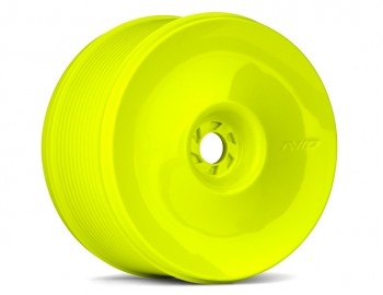 Avid RC Truss 1/8 Truck Wheels 4.0 inch Yellow 2 Pairs AV1109-Y 