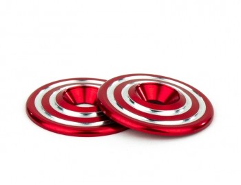 Avid RC Ringer Wing Buttons Red AV10084-RED 