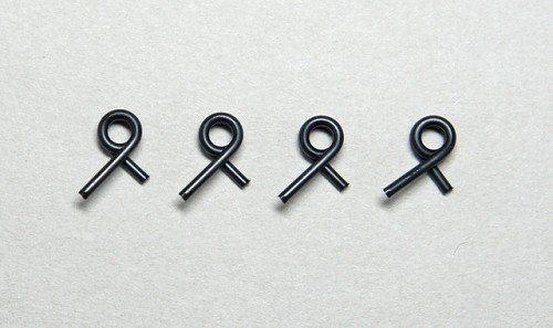 Mugen Seiki V2 Clutch Springs 1.0mm (4-shoe) (4pcs) MUGE2722 
