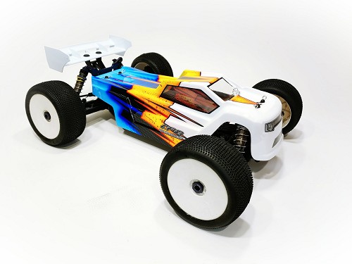 Leadfinger Patriot Body (Clear) Tekno ET48 2.0 electric truggy LFRT4033 