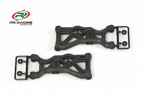 PR Racing SB401-R Front Wishbone Set Graphite 77500076 