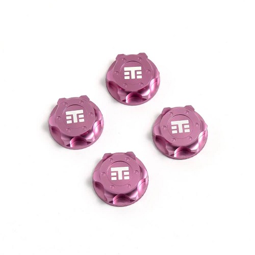 Tekno RC Wheel Nuts (17mm, Pink ano, M12x1.0) TKR5116BN 